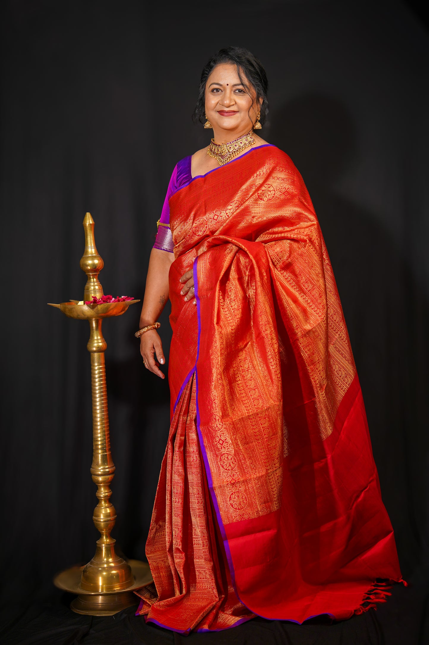 Rajkiran — Pure Kanchipuram Silk Saree