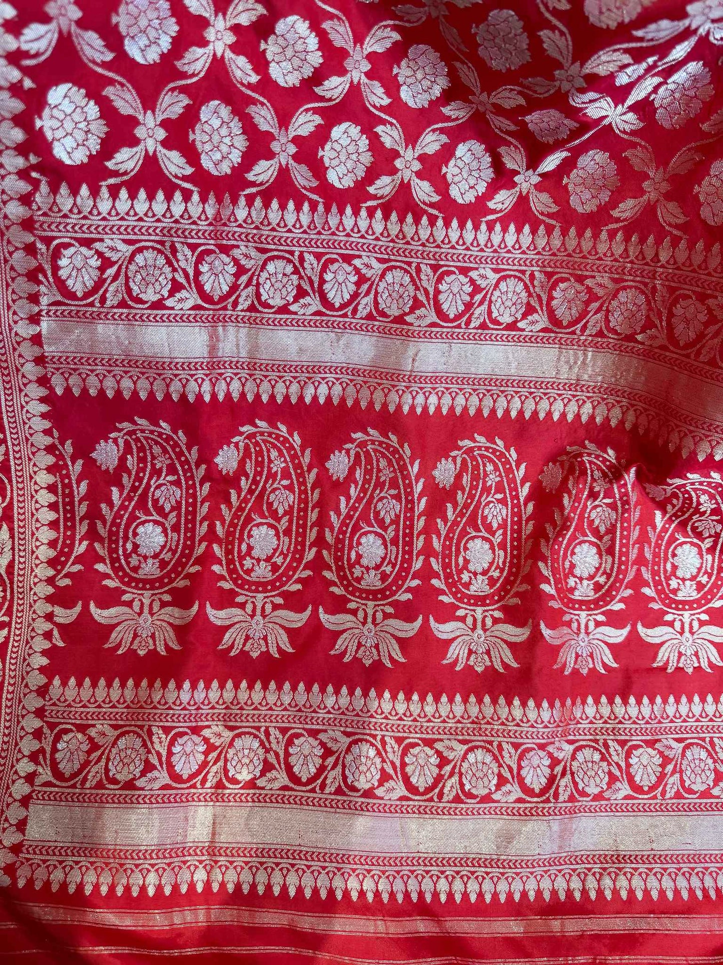 Pushpavati — Pure Katan Silk Banarasi Saree
