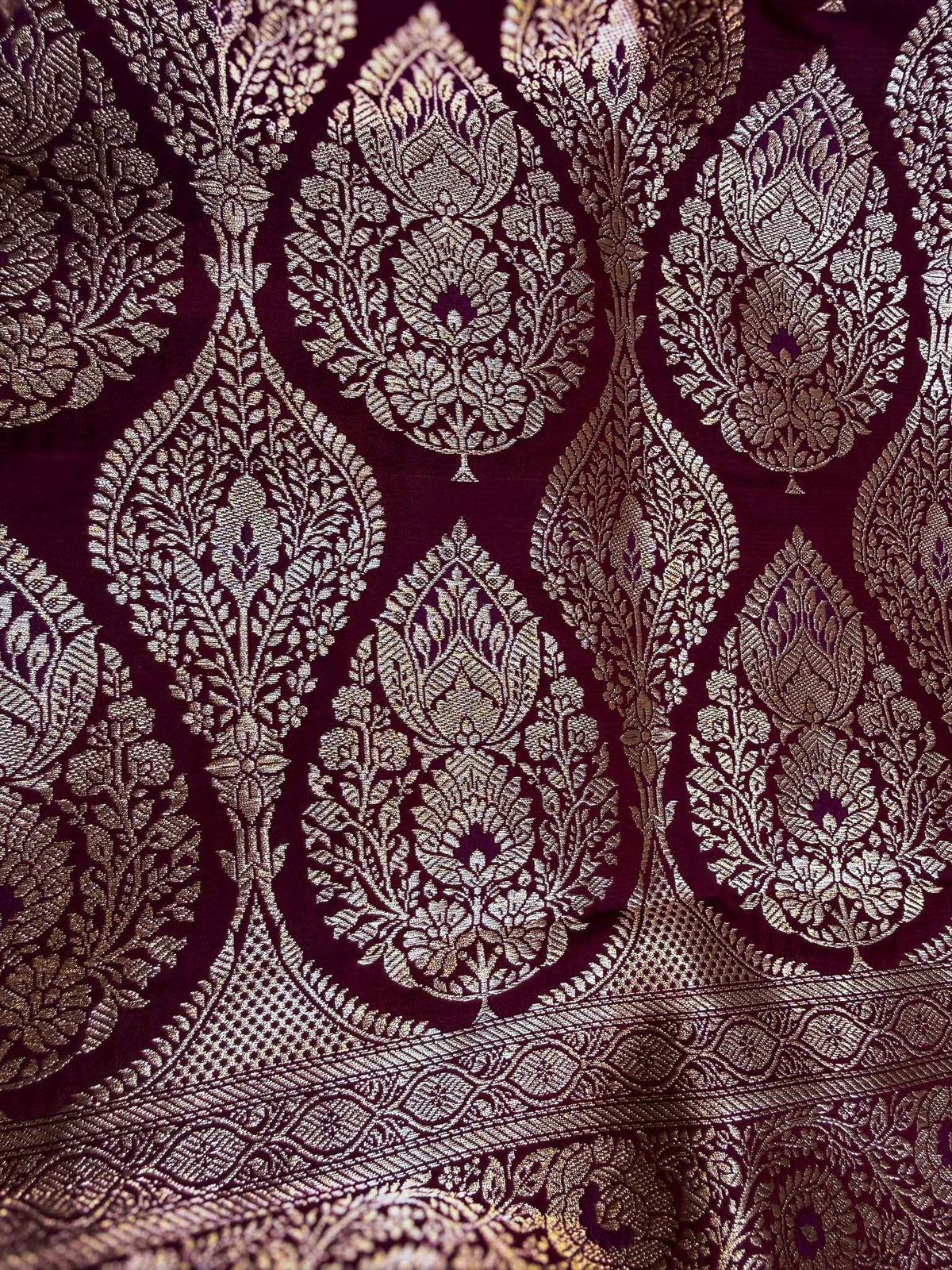 Rajnigandha — Katan Rangkat Banarasi Saree