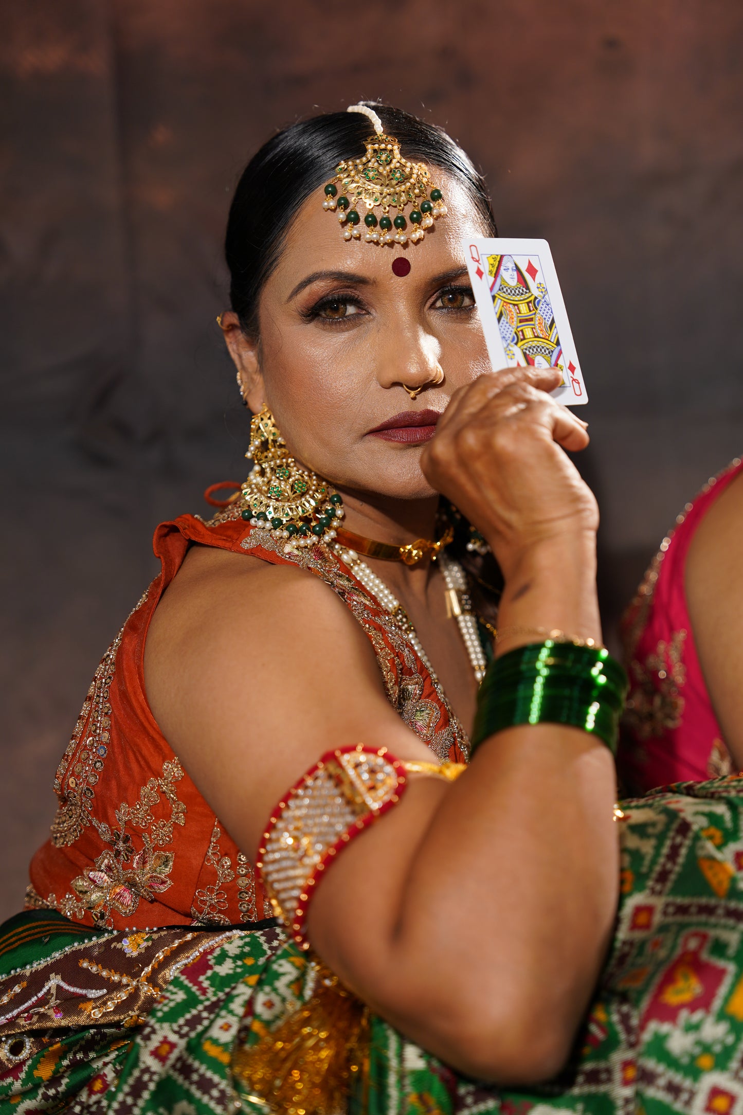 Patrangi — Patola Silk Saree with Embellished Work