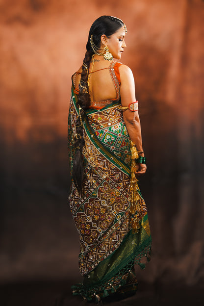Patrangi — Patola Silk Saree with Embellished Work