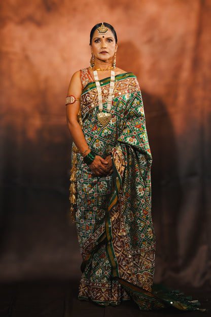 Patrangi — Patola Silk Saree with Embellished Work