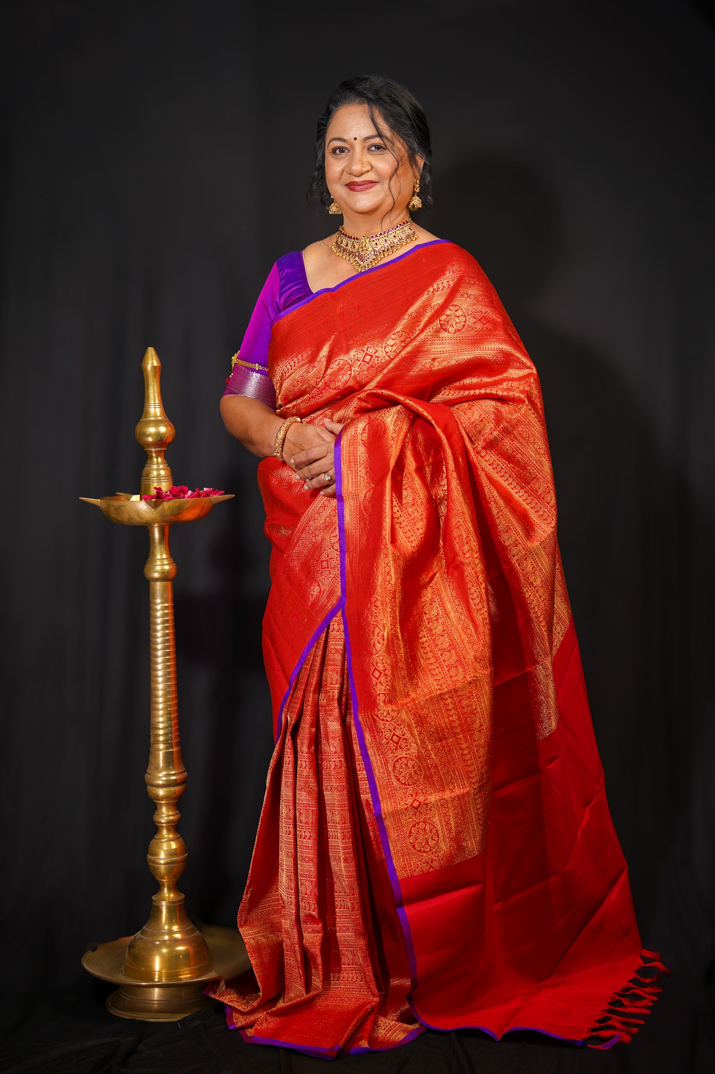 Rajkiran — Pure Kanchipuram Silk Saree