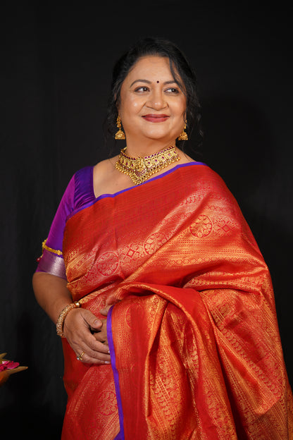 Rajkiran — Pure Kanchipuram Silk Saree