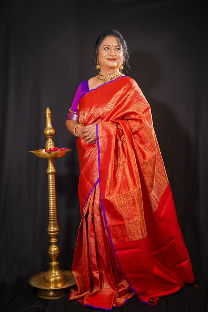 Rajkiran — Pure Kanchipuram Silk Saree