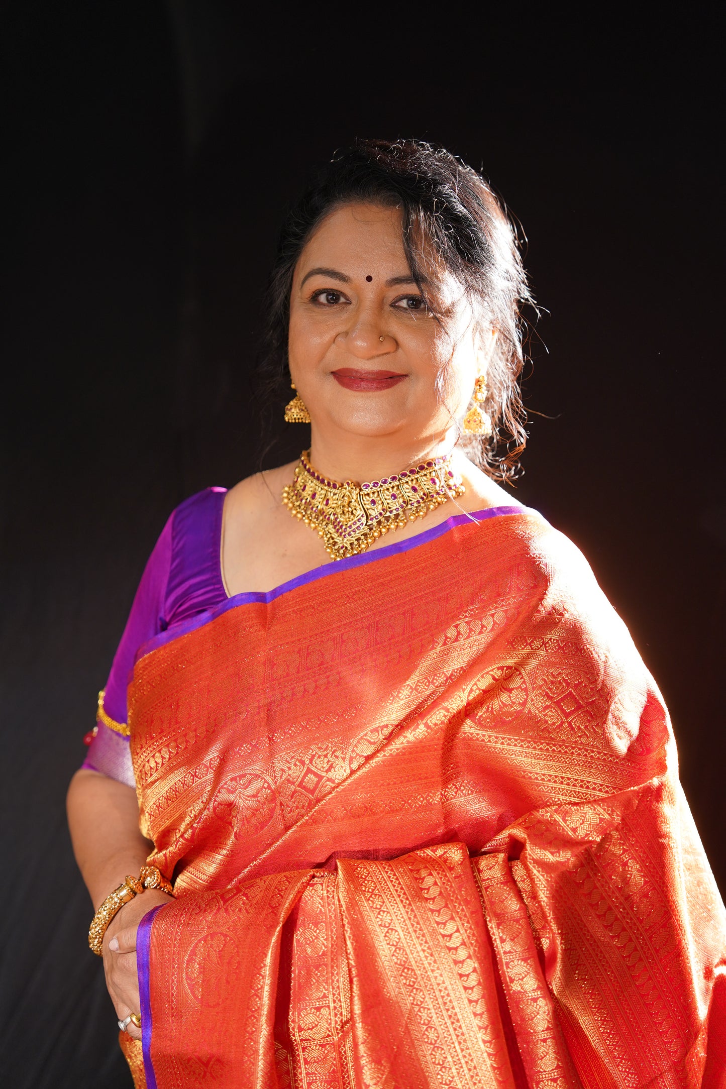 Rajkiran — Pure Kanchipuram Silk Saree