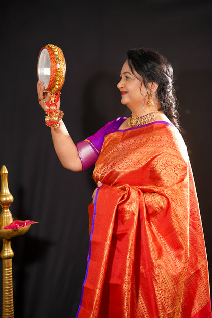 Rajkiran — Pure Kanchipuram Silk Saree