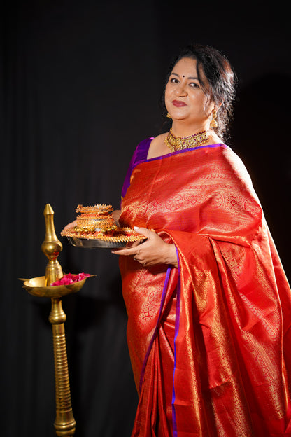 Rajkiran — Pure Kanchipuram Silk Saree