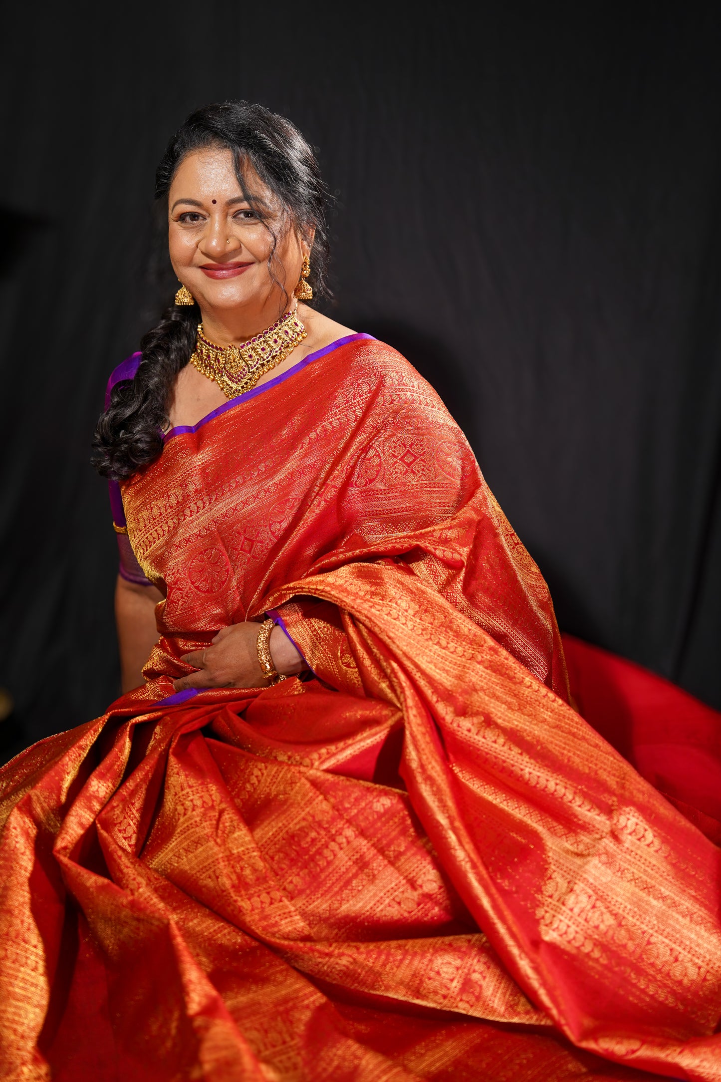 Rajkiran — Pure Kanchipuram Silk Saree