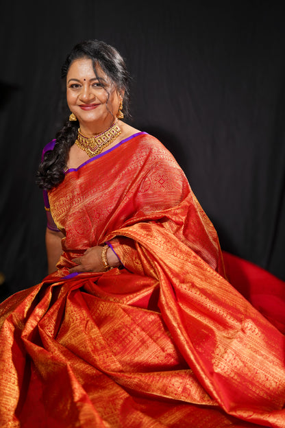 Rajkiran — Pure Kanchipuram Silk Saree