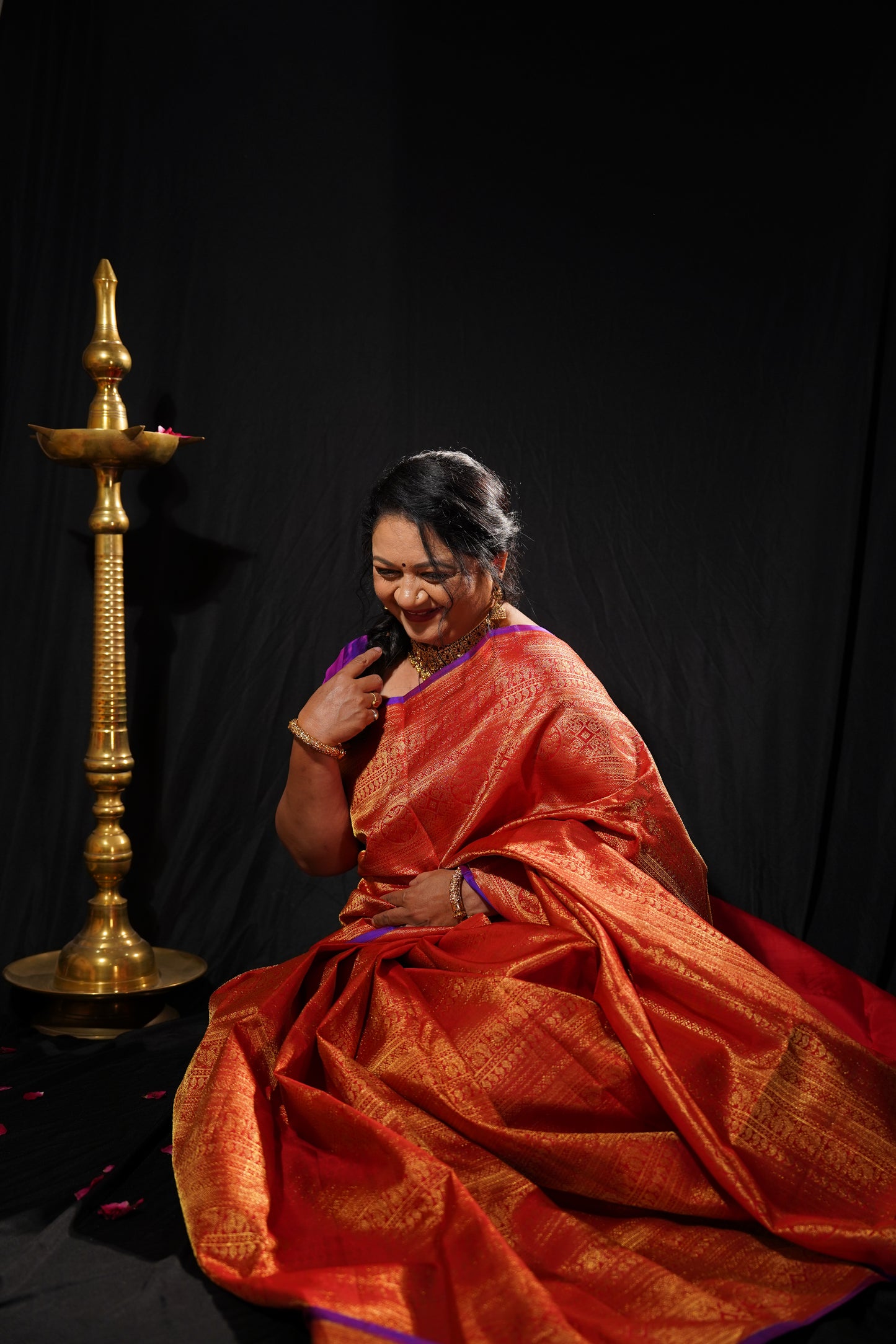 Rajkiran — Pure Kanchipuram Silk Saree