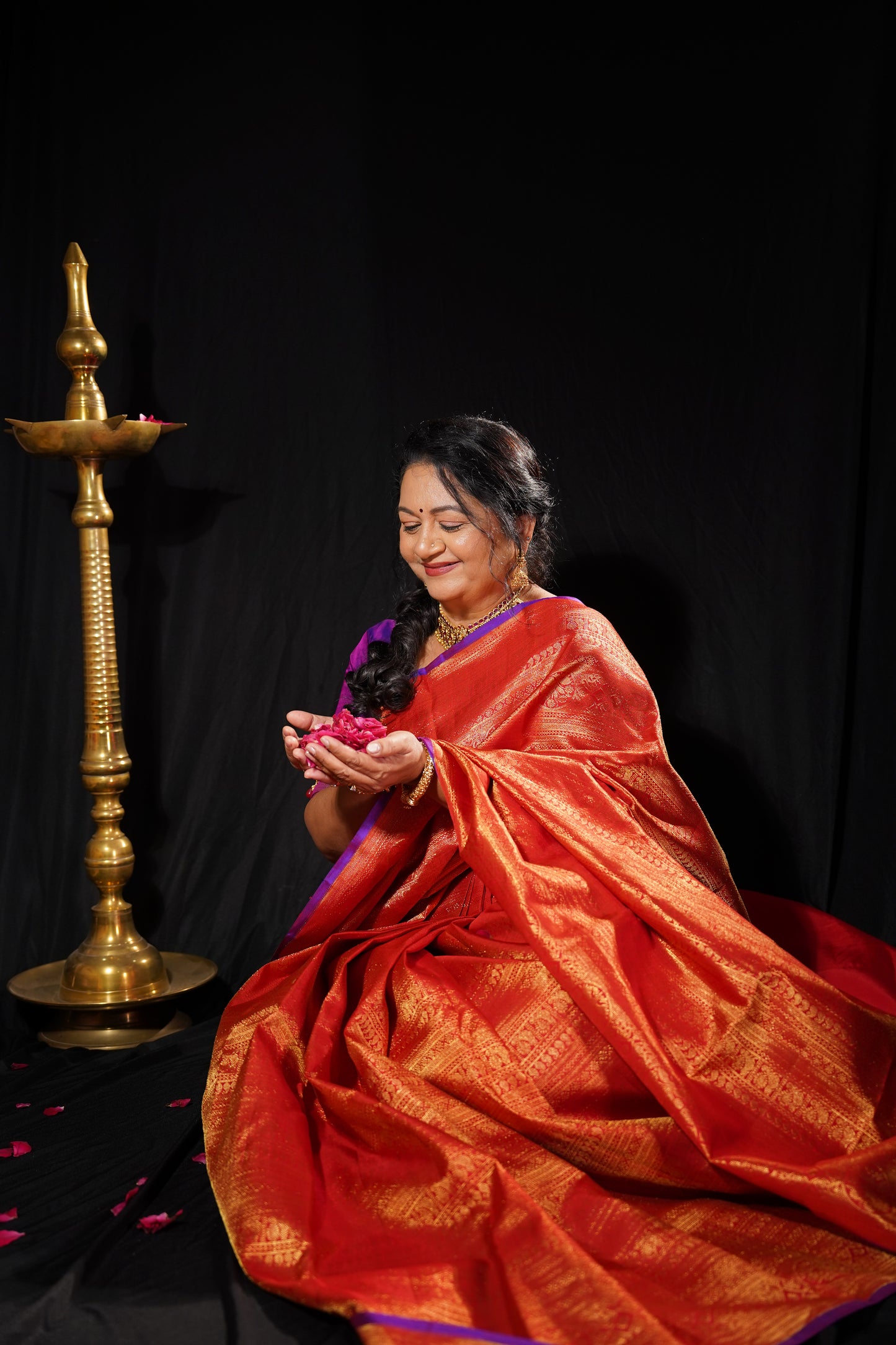 Rajkiran — Pure Kanchipuram Silk Saree