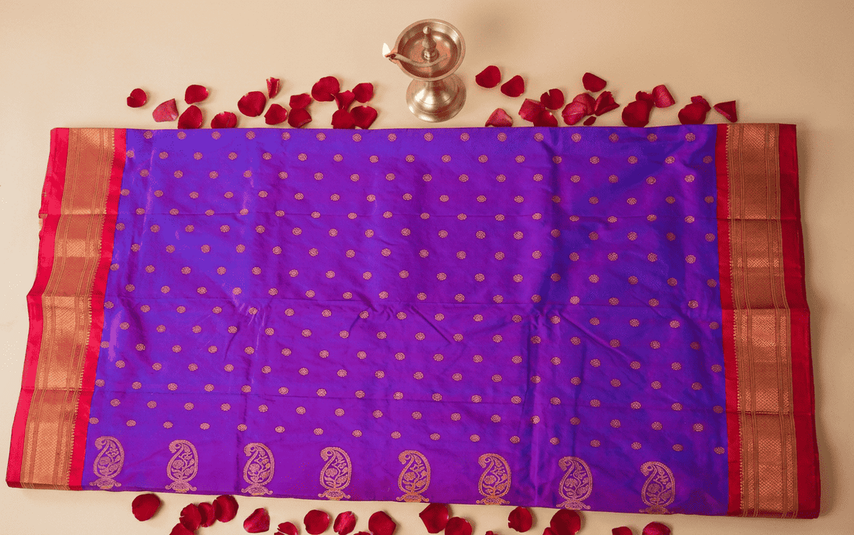 Kesari Mayur — Royal Kalanjali Paithani