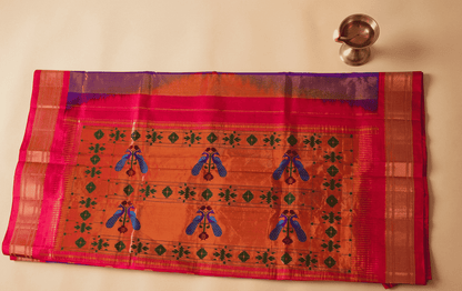 Kesari Mayur — Royal Kalanjali Paithani