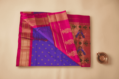 Kesari Mayur — Royal Kalanjali Paithani