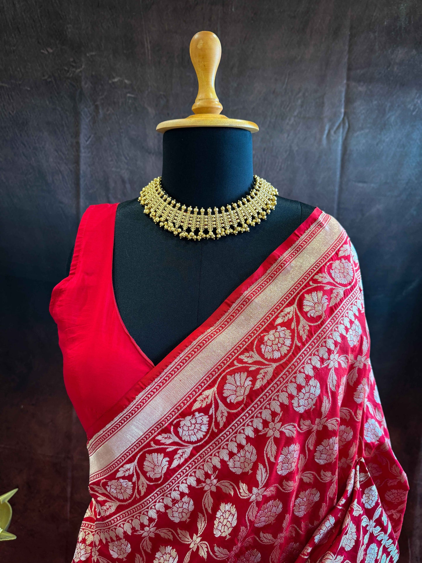 Pushpavati — Pure Katan Silk Banarasi Saree