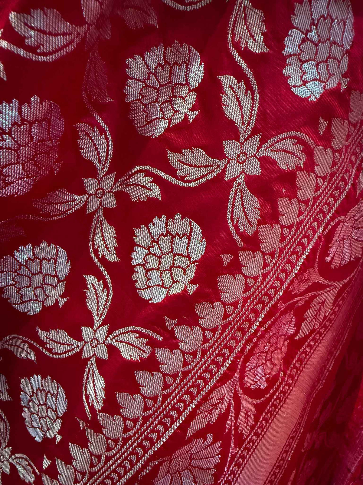 Pushpavati — Pure Katan Silk Banarasi Saree