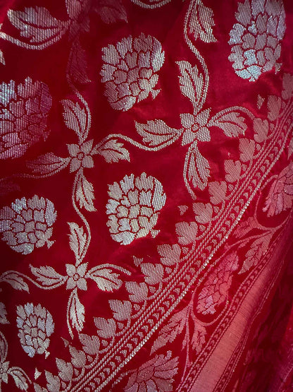 Pushpavati — Pure Katan Silk Banarasi Saree