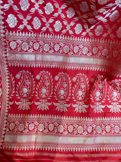 Pushpavati — Pure Katan Silk Banarasi Saree
