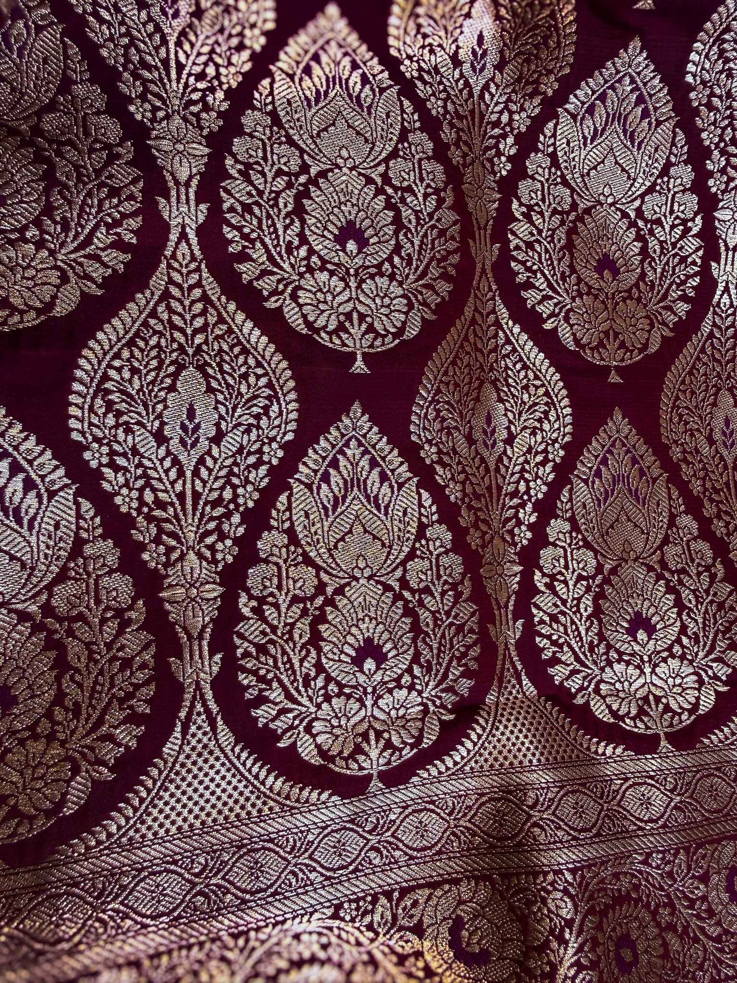 Rajnigandha — Katan Rangkat Banarasi Saree
