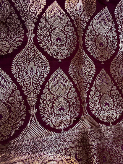 Rajnigandha — Katan Rangkat Banarasi Saree