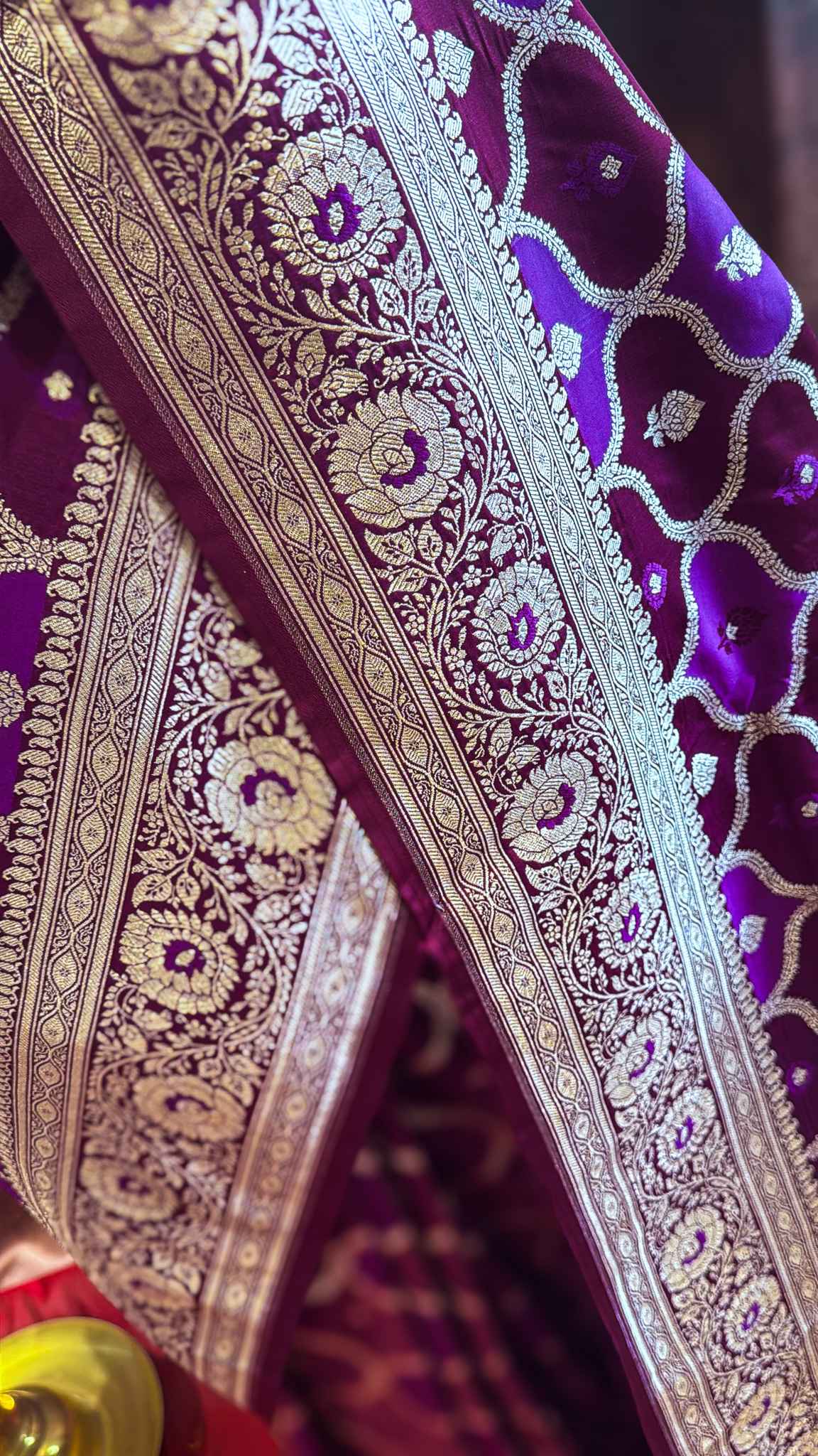 Rajnigandha — Katan Rangkat Banarasi Saree